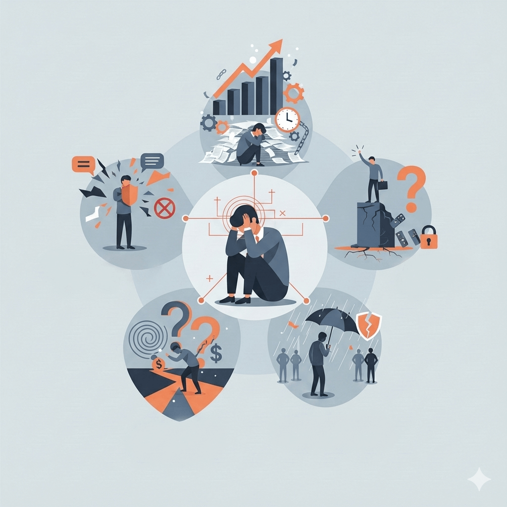 Pourquoi les commerciaux B2B souffrent : 5 raisons principales