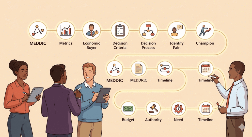 MEDDIC, MEDDPIC, BANT : La méthode pour votre équipe commerciale