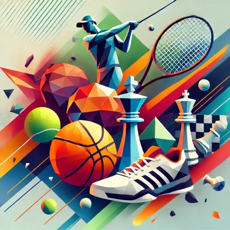 Sports pour les commerciaux illustrés