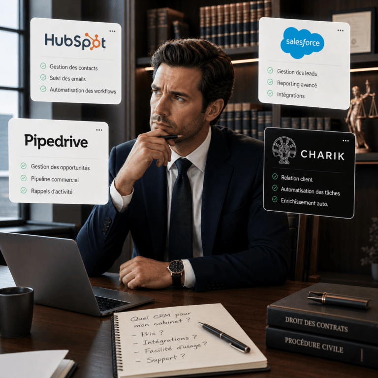 Choir son CRM quand on est un cabinet d'avocat