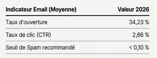 seuil de spam recommandé