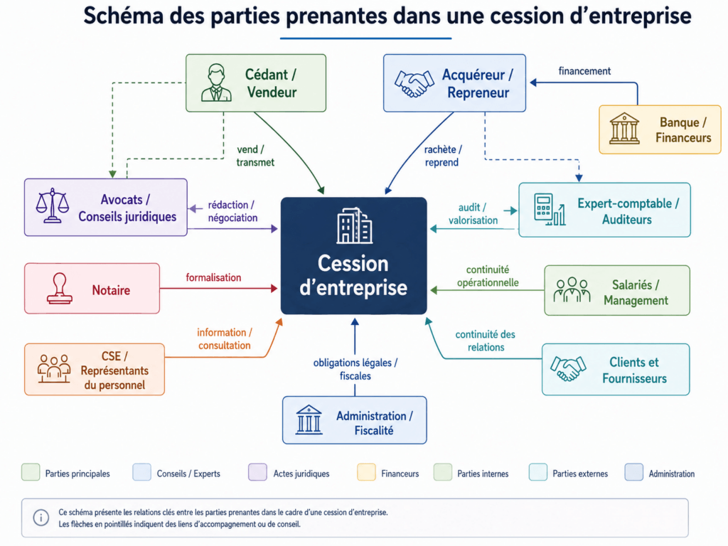 relation entre parties prenantes
