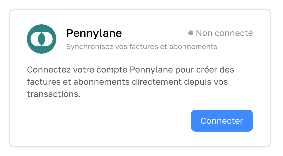 intégration pennylane CRM charik
