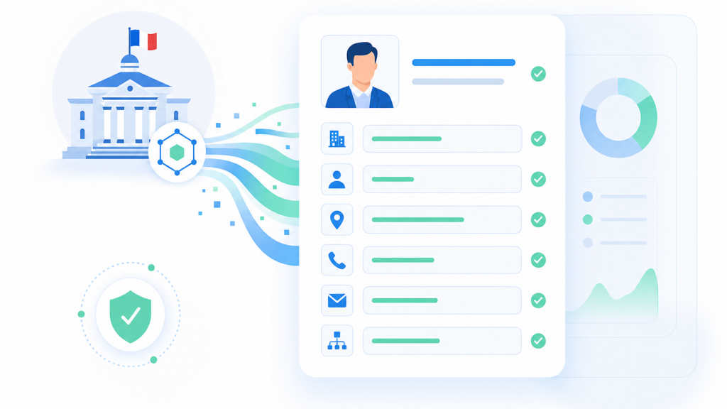 Enrichir ses fiches prospects avec des données fiables, cas d'usage du CRM Charik