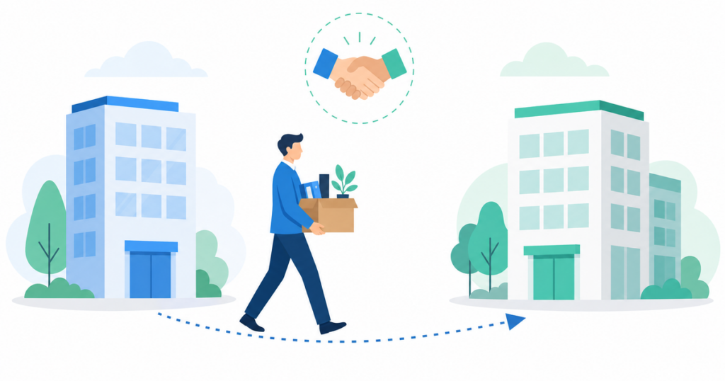Quand un client change de poste : le signal le plus rentable de la prospection B2B